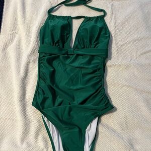 Women’s One Piece Emerald Green Swimsuit